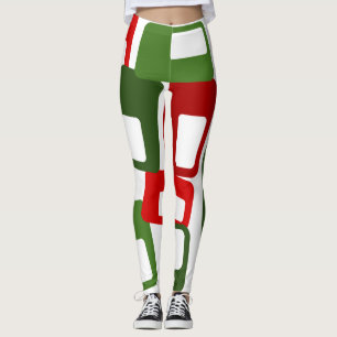 Legging Linhas e Retângulos