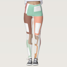 Legging Linhas e Retângulos