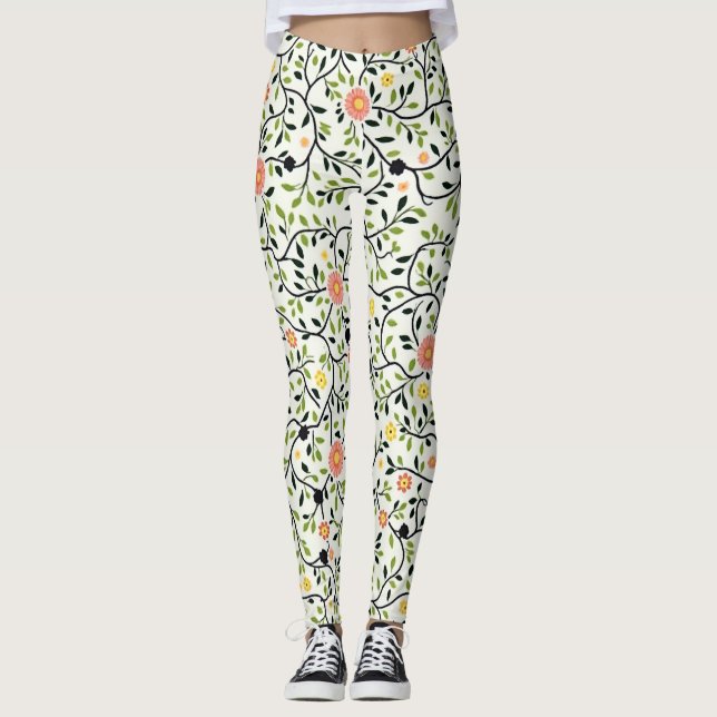 Legging Linhas Florais (Frente)