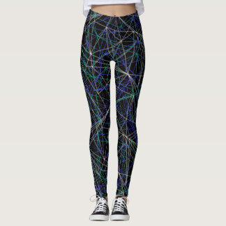 Legging Linhas Geométricas Coloridas