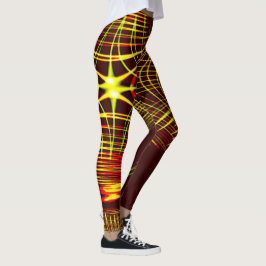 Legging Linhas que se repetem em efeito de onda e luz?