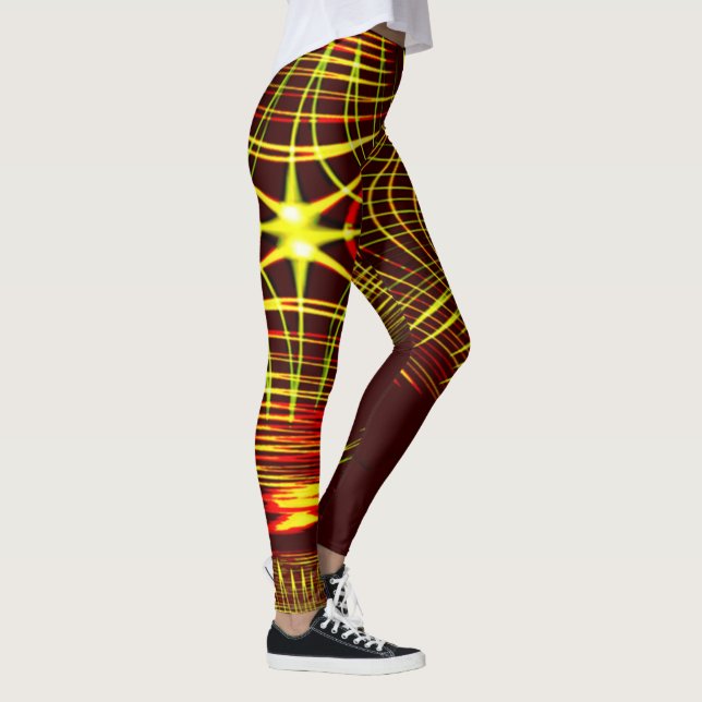 Legging Linhas que se repetem em efeito de onda e luz? (Direita)