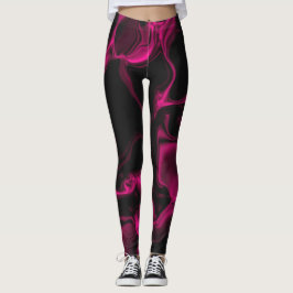Legging Linhas Rosa Funchosas
