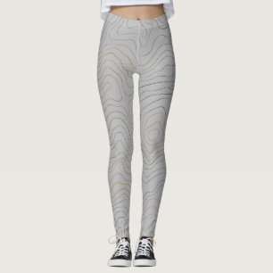Legging Linhas Suaves de Elevação – Base Branca