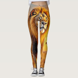 Legging Lion King Savanna Sunset Design