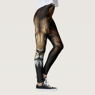 Legging Lions Head Design