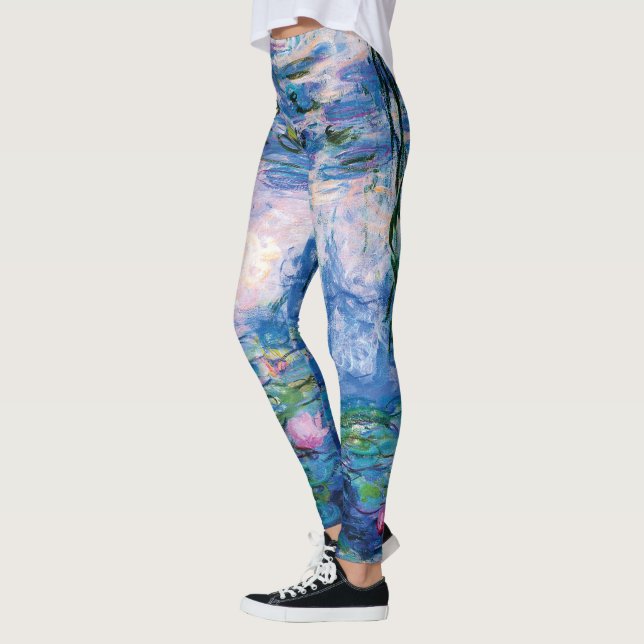 Legging Lírios de água de Monet (Esquerda)
