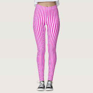 Legging Listras cor-de-rosa