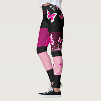 Legging Listras da mosca da manteiga