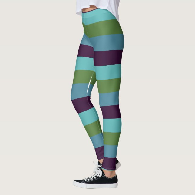 Legging Listras de harmonia costeira (Esquerda)