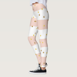 Legging Listras e Bolinhas