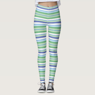 Legging Listras horizontais coloridas