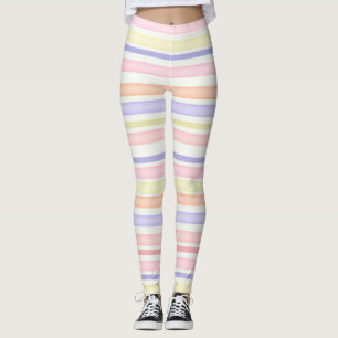 Legging Listras multicolores design