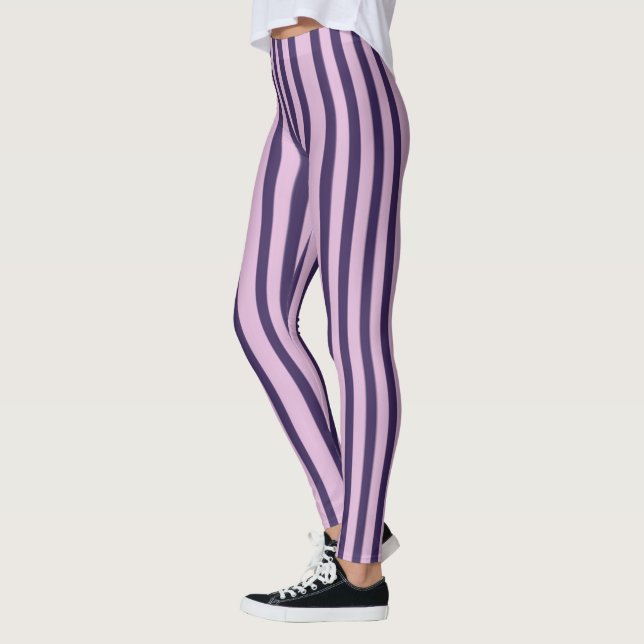 Legging Listras Tons de Roxo (Esquerda)