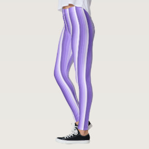 Legging Listras violetas da sombra