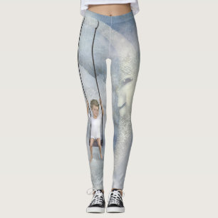 Legging Little Boy que balança do homem na lua
