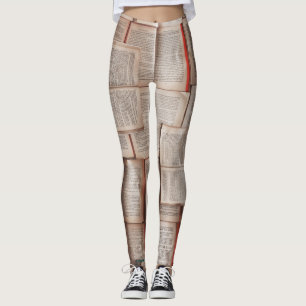 Legging Livros Vintage