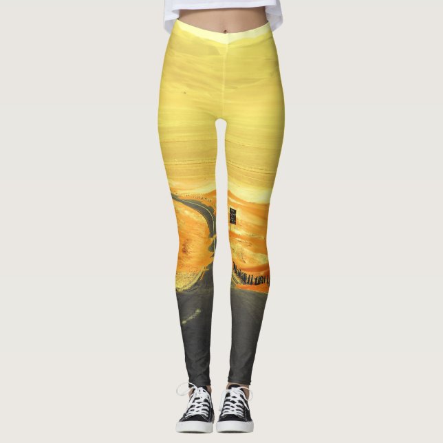 Legging Liwa Oasis Asphalt Road, Dunes. (Frente)
