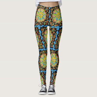 Legging Lizard Mandala