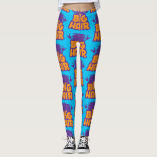 Legging Logotipo da Banda do cabelo grande
