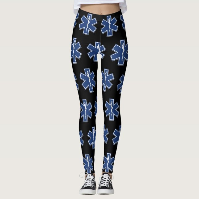 Legging Logótipo EMS de emergência   (Frente)