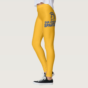 Legging Logotipo Wordmark de Spartans do estado de San
