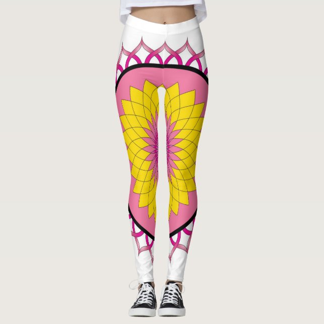 Legging Lotus Flower Mandala (Frente)