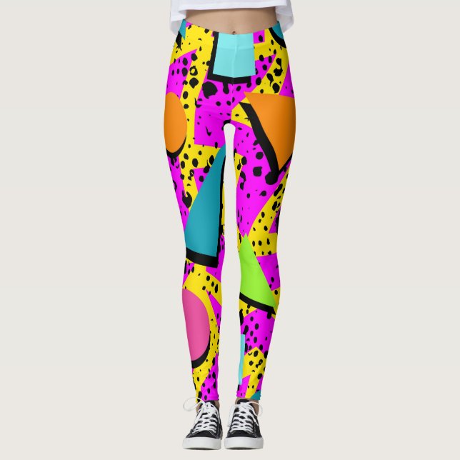 Legging Louco para o anos 80 (Frente)