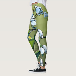 Legging Lovely Lily: Dança Delicada da Serenidade Springti