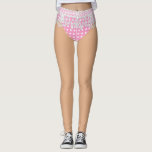 Legging Lua de mel impertinente falsificada Flirty do<br><div class="desc">Caneleiras impertinentes para sua lua de mel. Mude o tom de pele mudando a cor do fundo.</div>