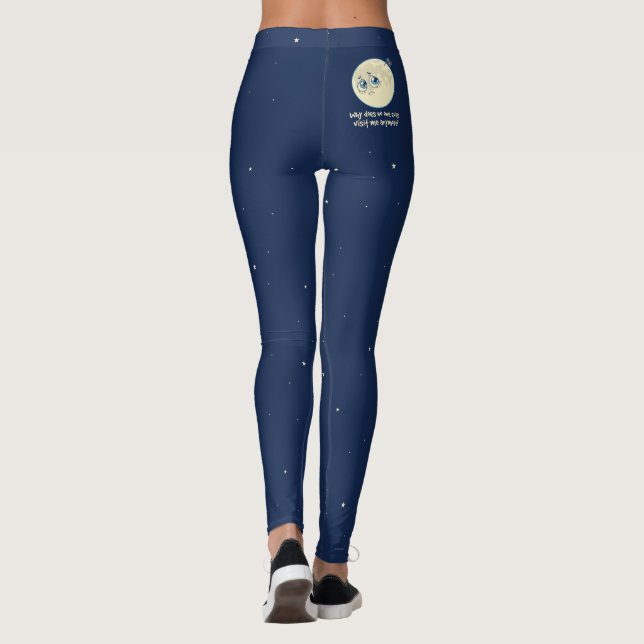 Legging Lua triste (Verso)