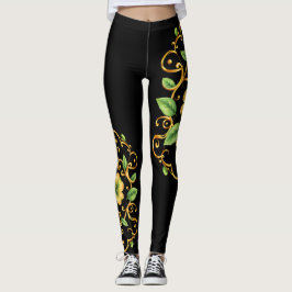 Legging Lucky Clover 🍀 Um Símbolo Eterno da Boa Fortuna