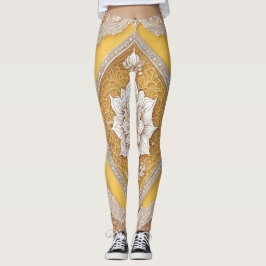 Legging Lugar na Arte Amarela