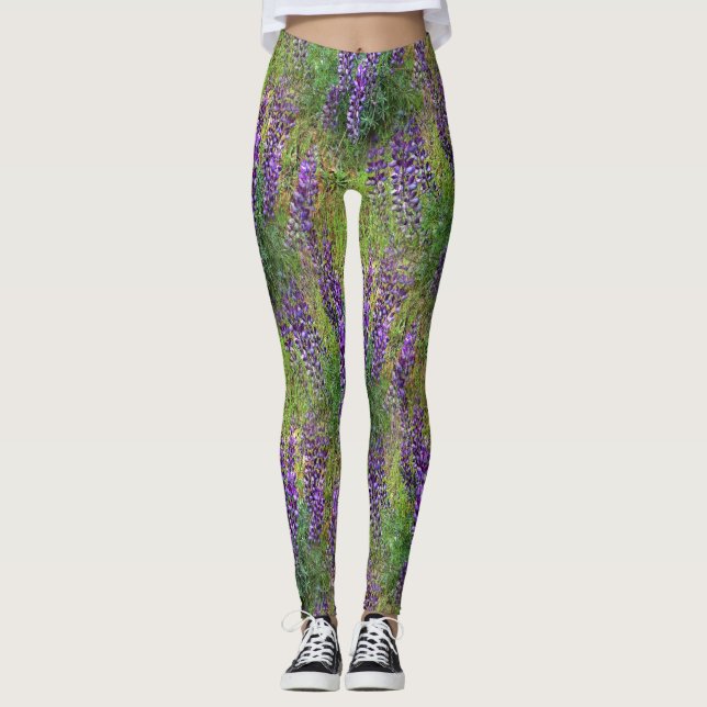 Legging Lupines Galore. (Frente)