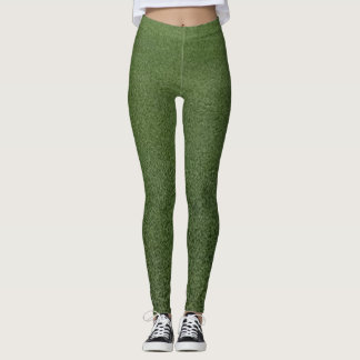 Legging Lush Green Artificial Grass Nature Design | Fresh