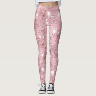 Legging Luxúria brilhando rosa