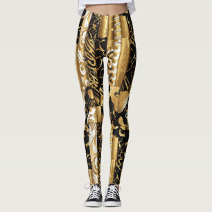 Legging Luxury Dourado