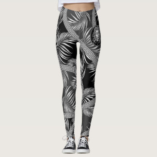 Legging Luxury Medusa Silver