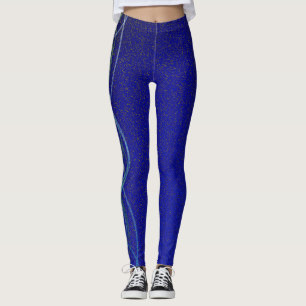 Legging Luzes azuis escuro