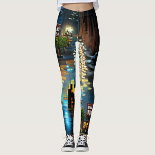 Legging luzes da cidade