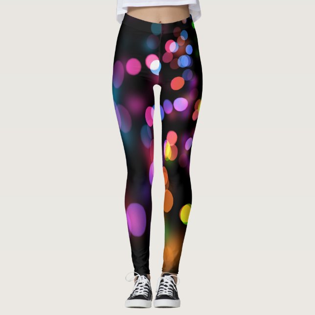 Legging Luzes multicolores (Frente)