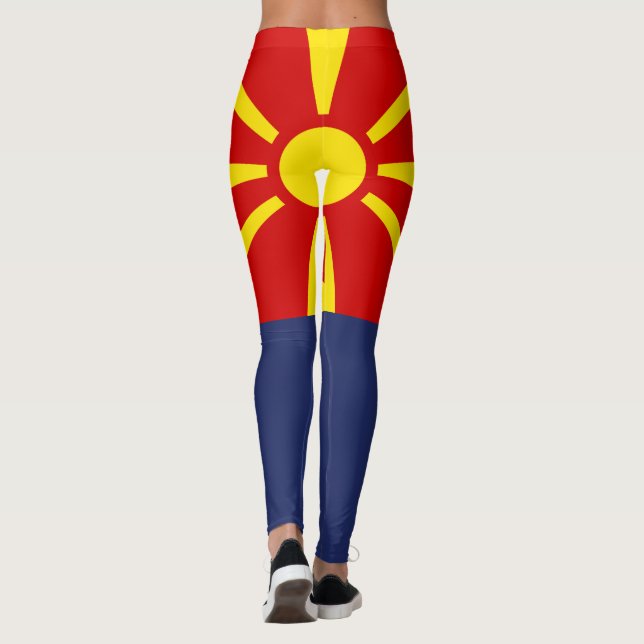 Legging Macedônia do Norte (Verso)