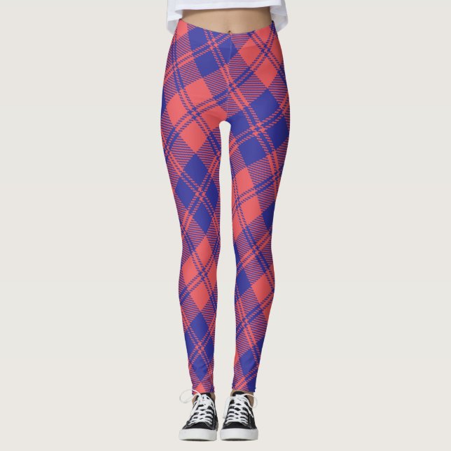 Legging MacGregor do Clã Glengyle Tartan Tilt Escocês (Frente)