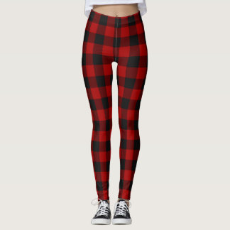 Legging MacGregor | Rob Roy | Xadrez Búfalo Vermelho Menor