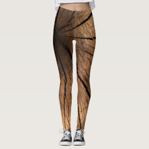 Legging Madeira velha