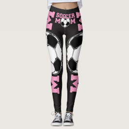 Legging 'Mãe de FUTEBOL' em Rosa