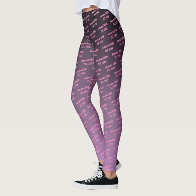 Legging Mãe Incrível, Est. 20XX. Dia das Mães (Esquerda)