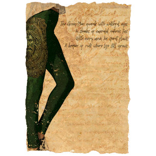 Legging Majestade Verde: Homem Verde