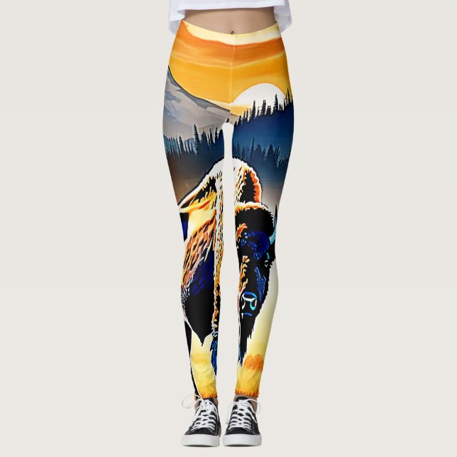Legging Majexpressa Bison Sunset (Frente)