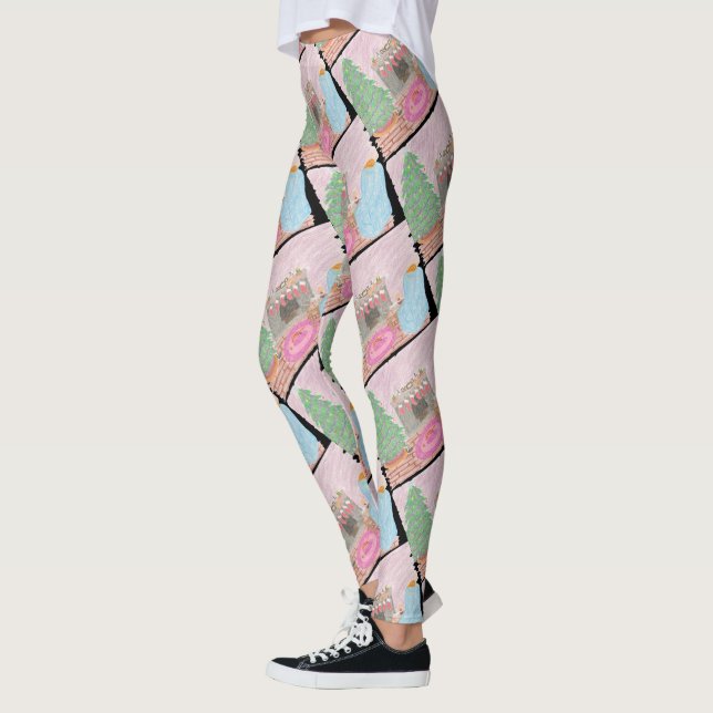 Legging Mal-chefe de gatinho (Esquerda)